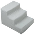 1Pc Pet Stairs for Sofa & Bed 3 Step Pet Safety Ramp for Small Senior Dogs Washable Ramp Ladder for Dogs Cats