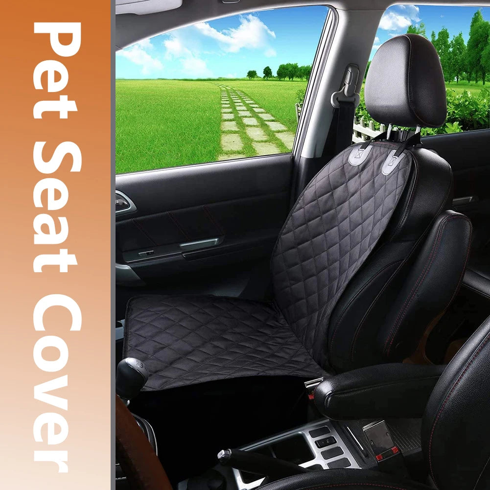 Car Rear Seat Mat Cushion Protector Pet Cat Dog Carrier Waterproof Non-Slip Back Seat Pet Cover Protector Car Travel Accessories