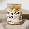 Waita Freeze Dried Quail Egg Yolk 70G Premium Pet Treats Cat Dog High Protein Nutrient Dense Skin Coat Rich Vitamins Minerals